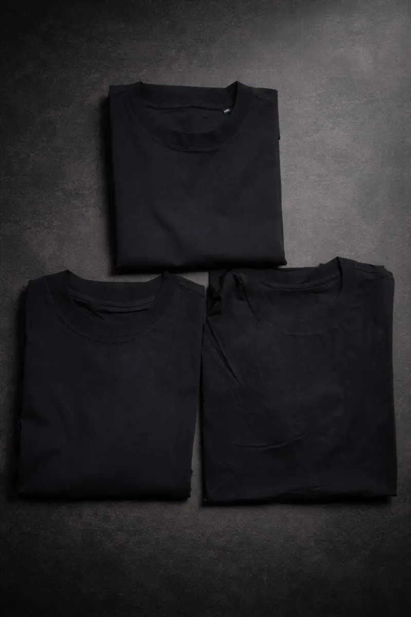 Camiseta Malha Chinesa (Preta)