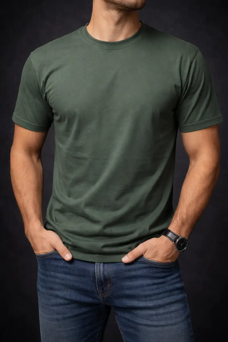Camiseta Peruana Básica (Verde)